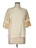 Weekend Max Mara Ivory Short Sleeve Top Size L - photo 1