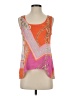 Cache Orange Sleeveless Blouse Size S - photo 1