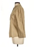 Theory Tan 3/4 Sleeve Button-Down Shirt Size L - photo 5