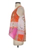 Cache Orange Sleeveless Blouse Size S - photo 5
