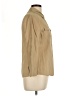 Theory Tan 3/4 Sleeve Button-Down Shirt Size L - photo 4