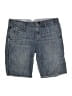 Gap 100% Cotton Solid Blue Denim Shorts Size 27 waist - photo 1