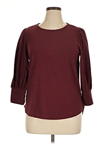 Ava James 3/4 Sleeve Top (view 1)