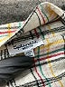 Splendid Plaid Ivory Long Sleeve Blouse Size M - photo 7
