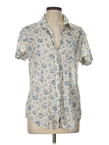 Lucky Brand Short Sleeve Button-Down Shirt (view 1)