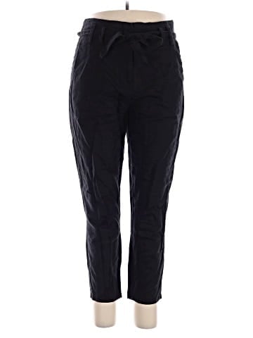 Aqua Linen Pants (view 1)