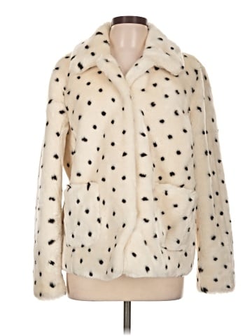 La Vie Rebecca Taylor Faux Fur Jacket (view 1)
