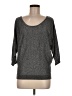 Express Gray 3/4 Sleeve Top Size M - photo 1