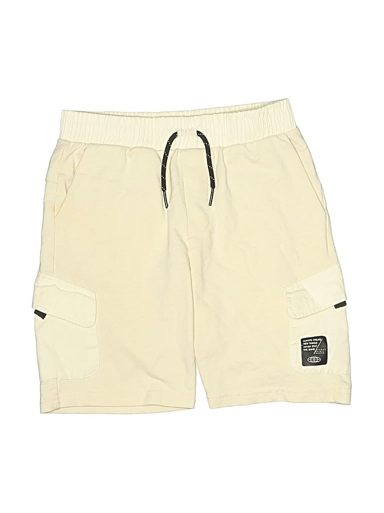 Pre-owned Mayoral Kids' Cargo Shorts In Yellow