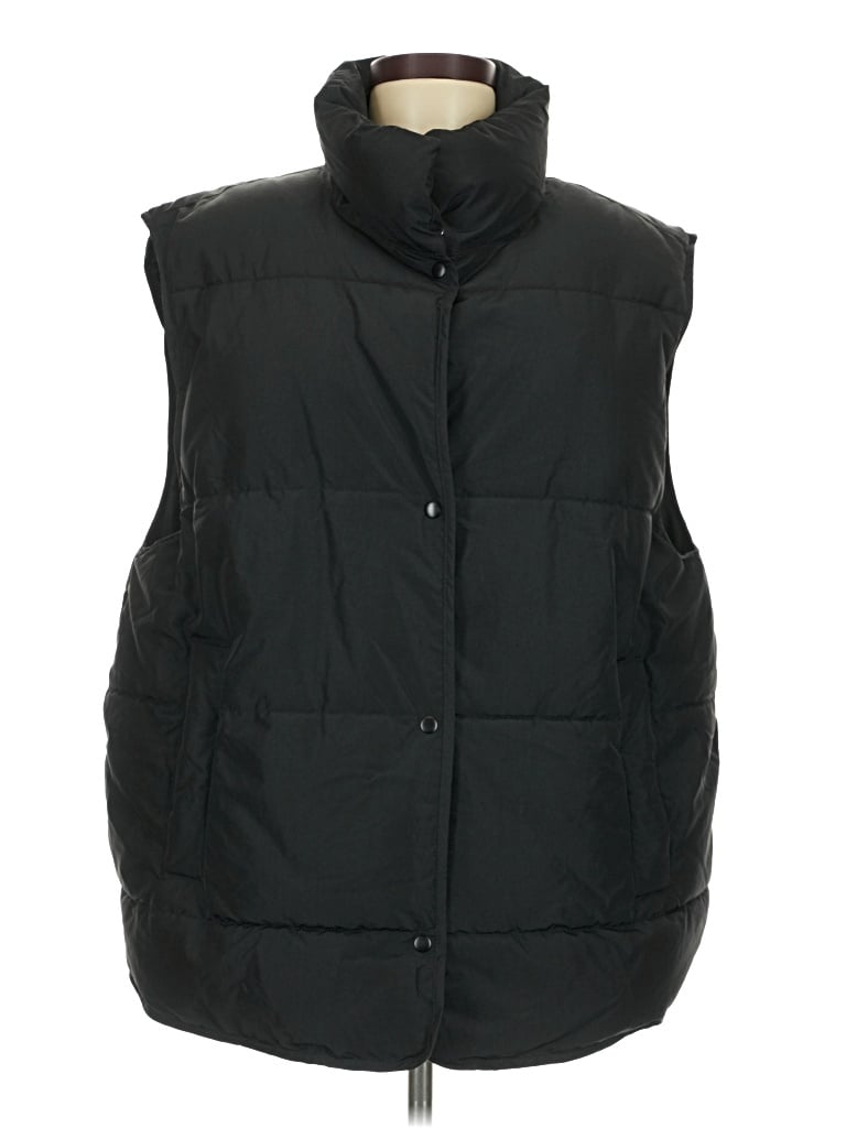 Pre-owned H&m Vest In Black