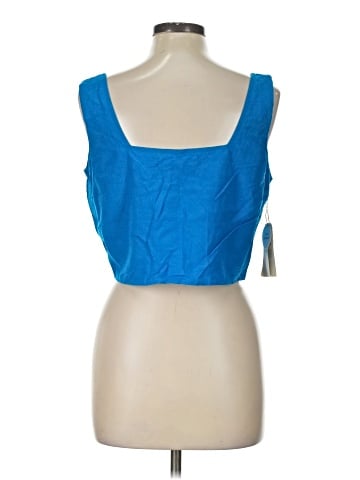 Midnight Sky Sleeveless Blouse (view 2)