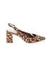 14th & Union Animal Print Brown Heels Size 10 - photo 1