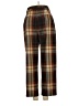 Wilfred Plaid Brown Casual Pants Size 4 - photo 2