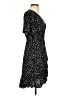 Max Studio Polka Dots Black Casual Dress Size S - photo 4