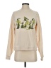 Maeve Print Ivory Sweatshirt Size XXS - photo 1