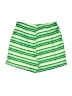 Shein 100% Polyester Stripes Green Board Shorts Size S - photo 2