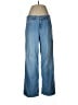 Old Navy 100% Cotton Hearts Blue Jeans Size 6 - photo 1