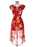 Bebop Red Casual Dress Size L - photo 2