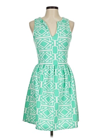 Buttons Cocktail Dress (view 1)