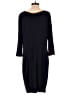Ann Taylor Black Casual Dress Size L - photo 2