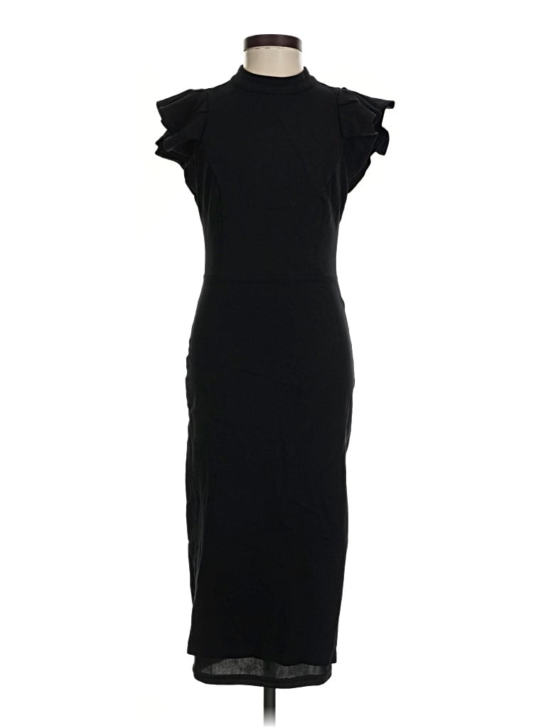 Pre-owned Lulus Cocktail Dress In Black