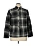 Studio Works Plaid Gray Coat Size 16 - photo 1