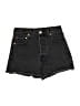 Levi's Black Denim Shorts Size 26 waist - photo 1
