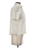 Zara Ivory Short Sleeve Blouse Size S - photo 4