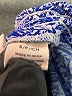 Roxy 100% Viscose Paisley Blue Casual Pants Size S - photo 8
