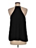 Dina Be 100% Polyester Black Sleeveless Blouse Size M - photo 2