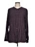 Eddie Bauer 100% Rayon Purple Long Sleeve Button-Down Shirt Size L (tall) - photo 1