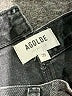 AGOLDE 100% Organic Cotton Black Jeans Size 25 waist - photo 7