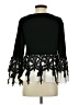 INA 100% Polyester Black Long Sleeve Blouse Size S - photo 2