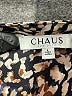 Chaus Animal Print Brown Sleeveless Blouse Size L - photo 7