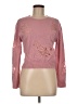 LoveShackFancy Paisley Pink Wool Pullover Sweater Size M - photo 1