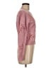 LoveShackFancy Paisley Pink Wool Pullover Sweater Size M - photo 4