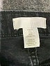 H&M Hearts Black Denim Shorts Size 6 - photo 3