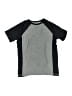 Lands' End Color Block Gray Active T-Shirt Size 8 - photo 1
