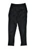 Adidas 100% Polyester Solid Black Active Pants Size 7 - 8 - photo 1