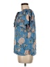 Ramy Brook Blue Short Sleeve Blouse Size M - photo 5