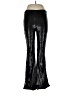 Future Collective Metallic Black Casual Pants Size 10 - photo 1