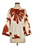 Essentiel Antwerp 100% Polyester Ivory 3/4 Sleeve Blouse Size EU 36 / US 6 - photo 1