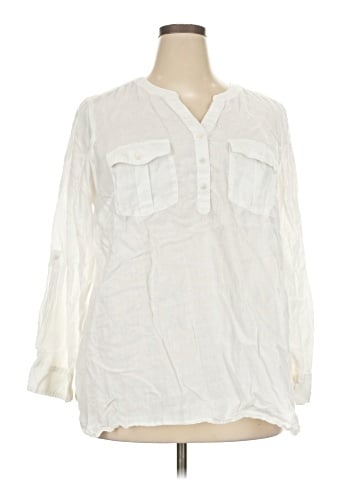 Talbots 3/4 Sleeve Blouse (view 1)