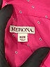 Merona 100% Polyester Polka Dots Pink Long Sleeve Blouse Size M - photo 7