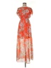 Gilli Paisley Orange Casual Dress Size M (estimated) - photo 1