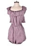 Express 100% Lyocell Solid Purple Romper Size M - photo 1