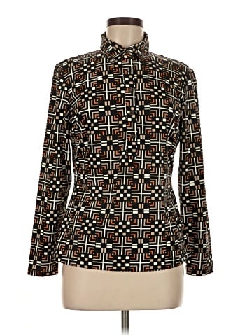 J. McLaughlin Long Sleeve Blouse (view 1)