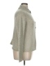 J.Jill Metallic Silver Cardigan Size XL Petite - photo 4
