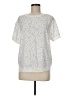 Rachel Zoe 100% Polyester Silver Short Sleeve Top Size M - photo 1