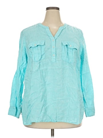 Talbots 3/4 Sleeve Blouse (view 1)